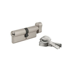 SP - Cylindre de serrure à bouton 5G 45Bx50mm nickel anti-arrachement 5 clés - SP