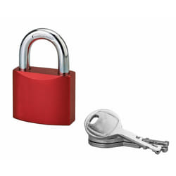 SP - Cadenas à clé Bombe, alu, 40mm, anse acier cémenté, 3 clés