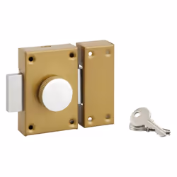 Cylindre : 25 mm de diamètre, longueur de 40 mm. Verrou à bouton : Pratique pour une utilisation rapide et facile, souvent po ...