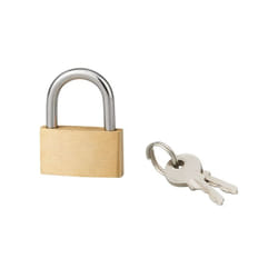 SP - Cadenas basic à clé, base 26 mm, anse acier, 2 clés