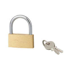 SP - Cadenas basic à clé, base 40 mm, anse acier, 2 clés