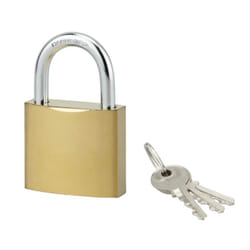 SP - Cadenas acera à clé, base 50 mm, anse acier cémenté, 3 clés