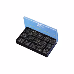 Le coffret assortiment de joints de la marque Sirius est proposé dans une caisse multicase comportant 15 compartiments distin ...