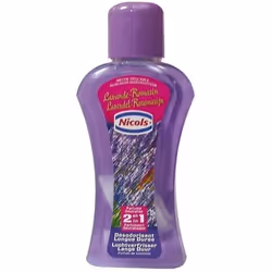 Désodorisant 2 en 1 mèche - NICOLS - lavande romarin - 375 mL
