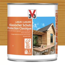 V33 - Lasure Protection Classique 4 ans Pin scandinave 0,75 l