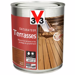 Le Saturateur Terrasses V33 est la solution performante pour protéger votre terrasse ou votre deck en bois des diverses agres ...