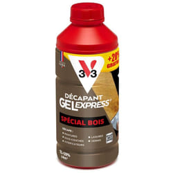 V33 - Décapant gel express® Spécial bois 1L + 20%