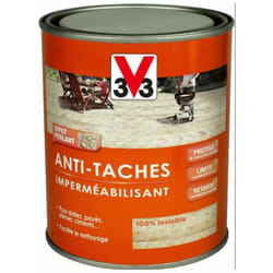 V33 - Imperméabilisant sol extérieur anti-tâches mat - pot de 0,75L - Incolore 0,75 l Finition : Mat