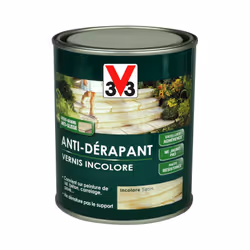 Apportez sécurité et protection à vos sols, grâce à un seul produit ! Le Vernis Anti-Dérapant V33 garantit une sécurité anti- ...
