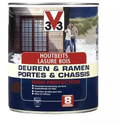 V33 - Lasure Portes et chassis 8ans High protection Noyer 0,75 l