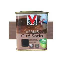 V33 Vernis Meubles et Boiseries Gris Patiné Ciré Satin 05 L