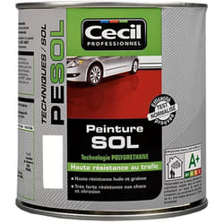 Cecil - Peinture sol Cécil Professionnel pe sol Blanc satin 0,5 l