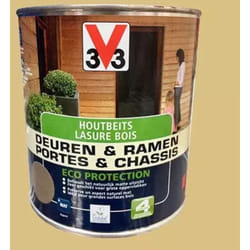 V33 - Lasure Portes et chassis 4 ans Eco Protection Naturel 0,75 l