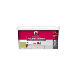 V33 - Rénovation Meubles Cuisine (Bois vernis-Mélaminés-Stratifiés) Satin Absinthe 2 l