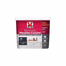 Peinture V33 Rénovation Meubles Cuisine est une peinture acrylique qui s'applique sans sous-couche sur les meubles intégrés e ...