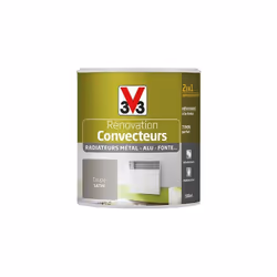 La Peinture V33 Rénovation Convecteurs (Radiateurs métal - Alu - Fonte...) est une peinture qui s'applique sur les convecteur ...
