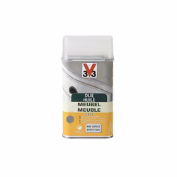 V33 Huile Meuble Déco est formulé à base d'huile de Tung, sélectionnée pour son excellente résistance. Convient pour bois eur ...