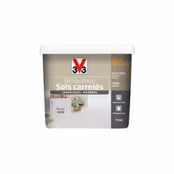 Description générale La peinture V33 Rénovation Sols Carrelés (Carrelages - Marbres) est une peinture 2 en 1 qui s'applique d ...