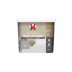 Description générale La peinture V33 Rénovation Sols Carrelés (Carrelages - Marbres) est une solution innovante 2 en 1, perme ...