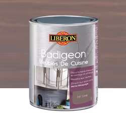 Badigeon (Boisine) Meubles de cuisine LIBERON Thé fumé 1 L