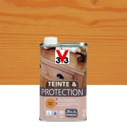 Teinte et protection V33 - Chêne doré mat - 0.5 l
