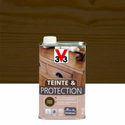 V33 - Teinte et protection 0.5 l, chêne foncé mat