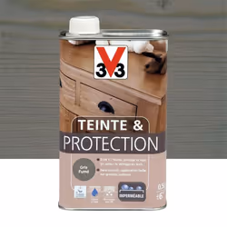 V33 Teinte protection meubles et boiseriesGris fumé 05L