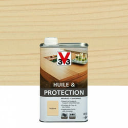 Huile et protection meuble et objet incolore mat 0.5 l - V33