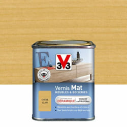 V33 Vernis meuble et objet V33, chêne clair mat, 0.25l