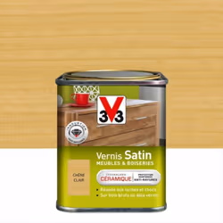 Protégez et embellissez vos meubles et boiseries intérieures avec le Vernis meubles et boiseries V33 ! Il décore et protège t ...