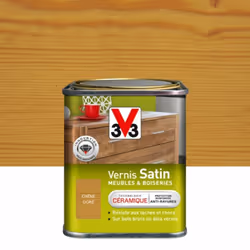 Protégez et embellissez vos meubles et boiseries intérieures avec le Vernis meubles et boiseries V33 ! Il décore et protège t ...