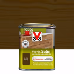 Protégez et embellissez vos meubles et boiseries intérieures avec le Vernis meubles et boiseries V33 ! Il décore et protège t ...