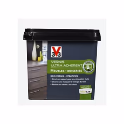 V33 Vernis Ultra Adhérent 075L Blanc neige 075 L