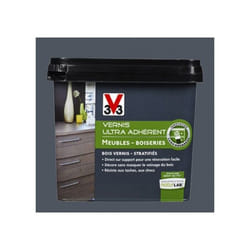 Vernis - V33 - Ultra Adherent - Gris béton - 075L - Brillant - Monocouche
