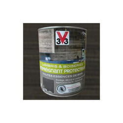 V33 - Imprégnant Protecteur Lambris et boiseries Gris Anthracite 1 l