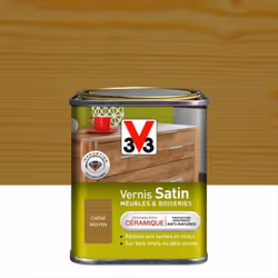 Protégez et embellissez vos meubles et boiseries intérieures avec le Vernis meubles et boiseries V33 ! Il décore et protège t ...