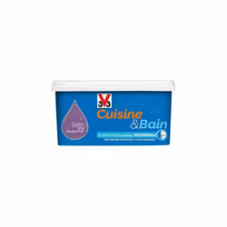 La Peinture Cuisine & Bain V33 est une peinture multi-supports (murs, boiseries et radiateurs). Cette peinture cuisines et ba ...