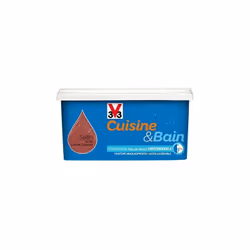 La Peinture Cuisine & Bain V33 est une peinture multi-supports (murs, boiseries et radiateurs). Cette peinture cuisines et ba ...