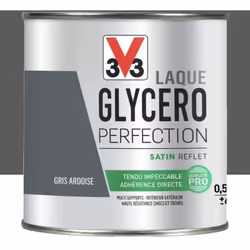 La Laque Glycéro Perfection V33 Satin est une peinture laque monocouche destinée aux supports dont l'usage est intensif. Haut ...