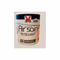 La peinture V33 AIR SAIN MULTI-SUPPORTS améliore la quaité de l'air intérieur. Cette peinture monocouche est ultra couvrante  ...