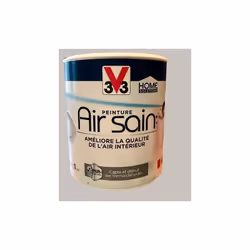 La peinture V33 AIR SAIN MULTI-SUPPORTS améliore la quaité de l'air intérieur. Cette peinture monocouche est ultra couvrante  ...