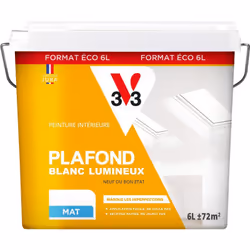 La peinture Plafond Lumineux est la solution idéale pour rafraîchir un plafond. Elle ravive votre pièce en quelques coups de ...