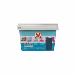 V33 Vernis Easy Relook est recommandé pour la décoration des meubles et boiseries de la maison: commode, chevet, porte, placa ...