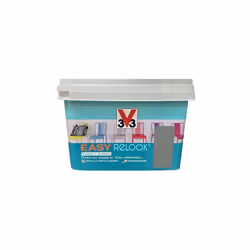V33 Vernis Easy Relook est recommandé pour la décoration des meubles et boiseries de la maison: commode, chevet, porte, placa ...