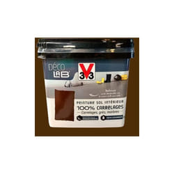 Déco lab Peinture Sol Intérieur 100% Carrelages Rouille 0,75 l - V33