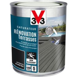 V33 - Saturateur Rénovation terrasses Anthracite 1L