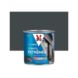 V33 - Peinture bois extérieur Climats extrêmes® anthracite mat 0.5 l