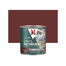 Peinture fer extérieur Climats extrêmes® V33 rouge basque brillant 0.5 l