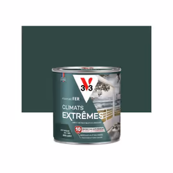 Nom du produit : Peinture Couleur : Vert basque RAL : 6005 Aspect : Brillant Rendement (en m²/l) : 16 Temps de séchage au tou ...