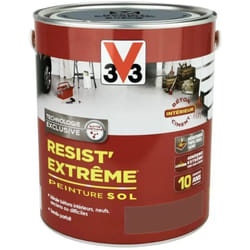 V33 - Peinture Sol Resist' Extrême Terre d'ombre 2,5 l